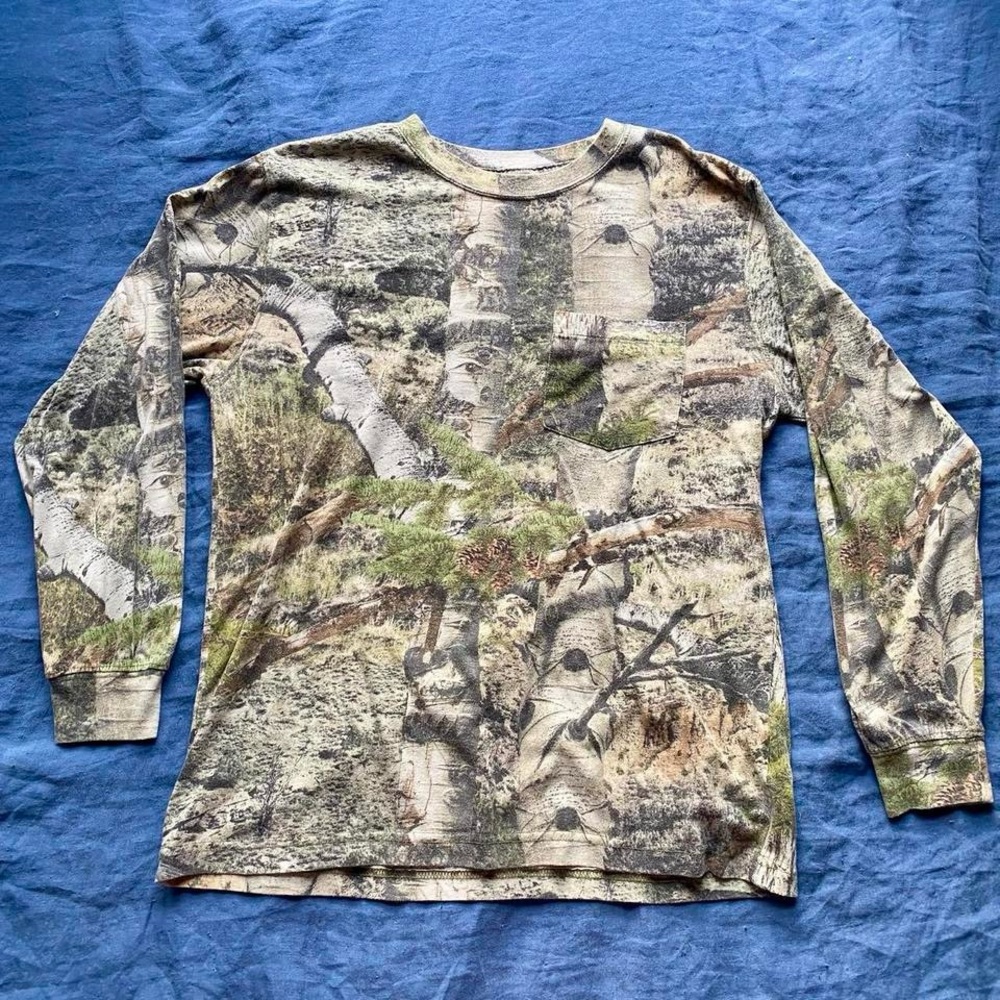 Rustic Ridge Camouflage Long Sleeve Shirt